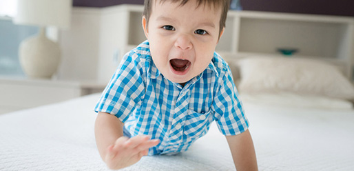 angry baby