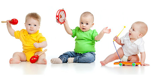 3 kids playing