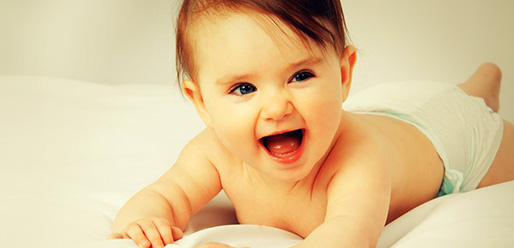baby crawling